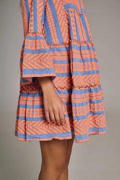 Ella Short - Orange/Blue