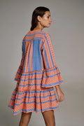 Ella Short - Orange/Blue
