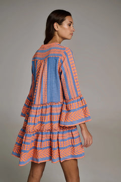Ella Short - Orange/Blue