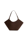 Dilba Mini Tote Bag - Suede Chocolate