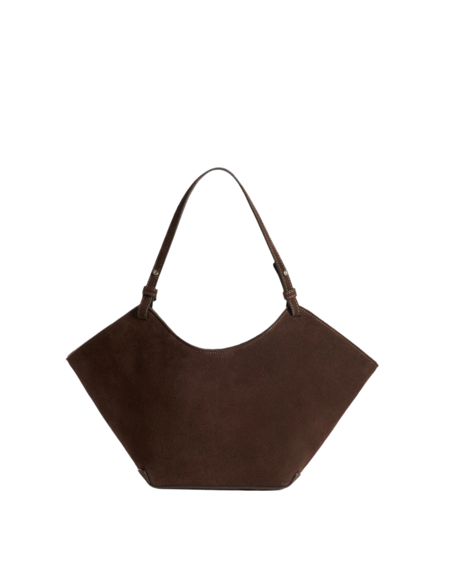 Dilba Mini Tote Bag - Suede Chocolate