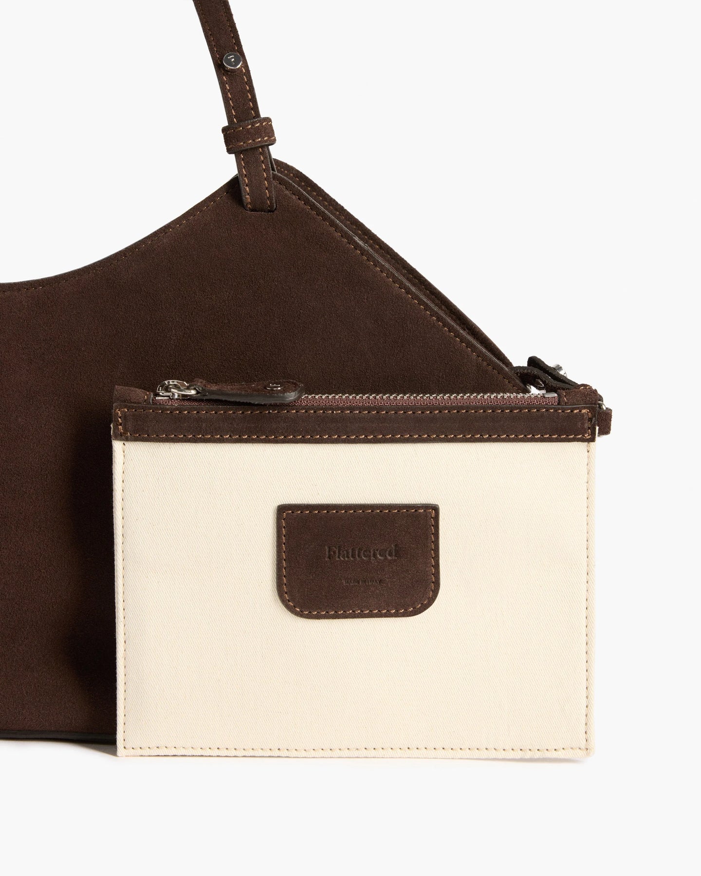 Dilba Mini Tote Bag - Suede Chocolate