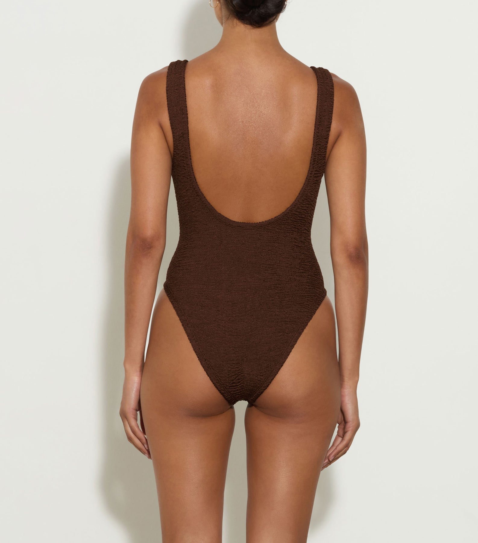 Domino Swim - Metallic Chocolate