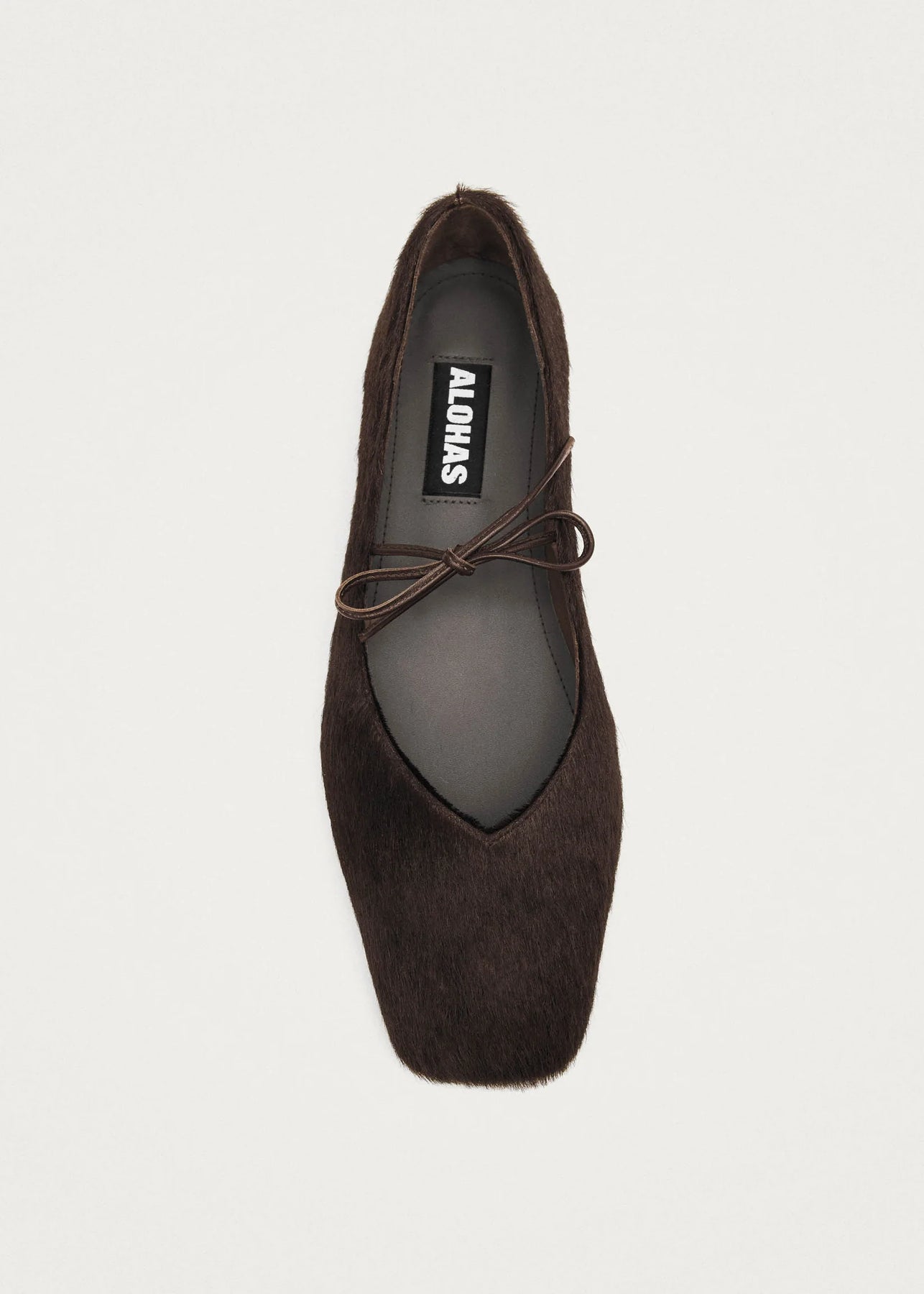 Sway Leather Ballerinaskor - Soft Brown