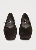 Sway Leather Ballerinaskor - Soft Brown