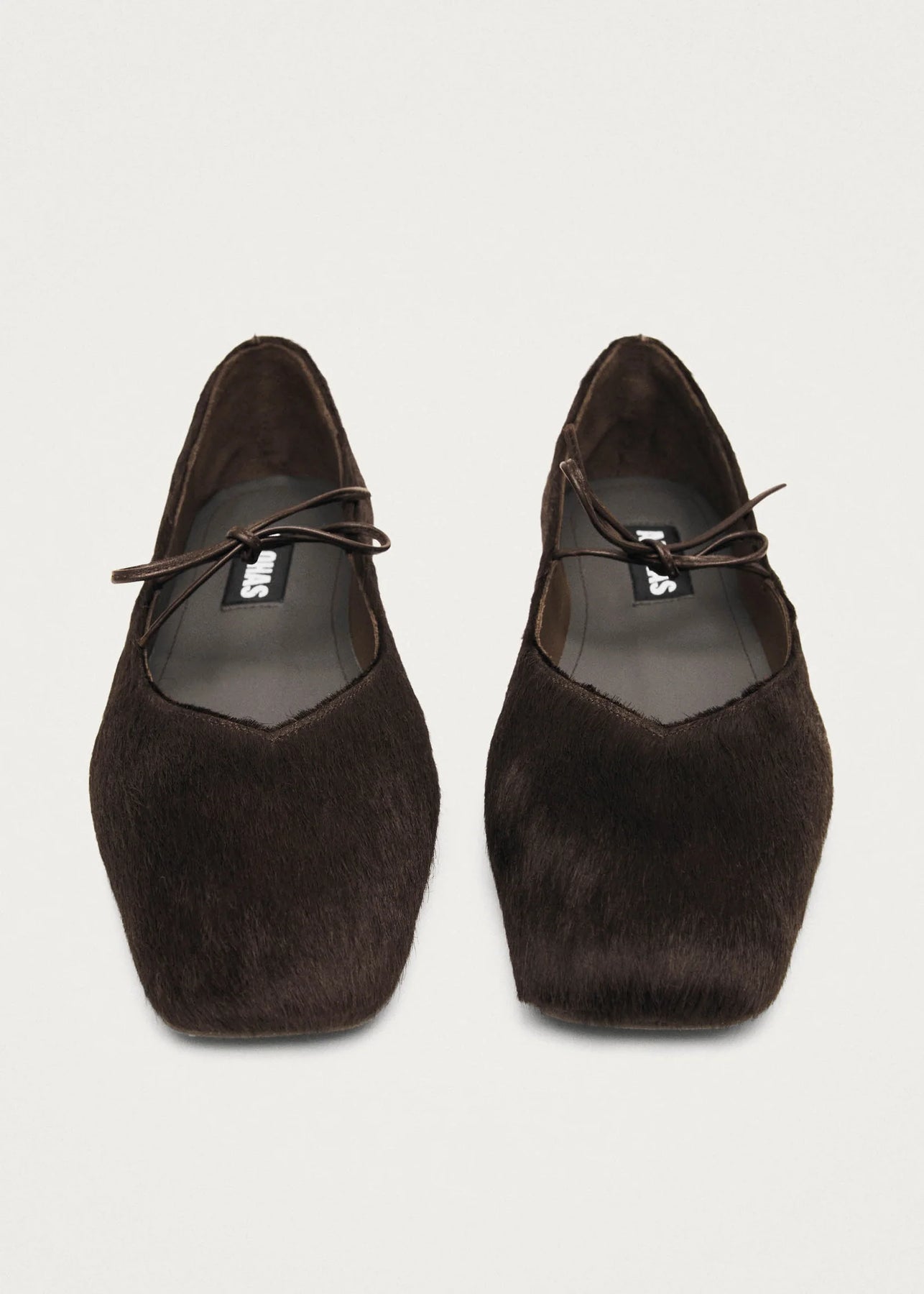 Sway Leather Ballerinaskor - Soft Brown