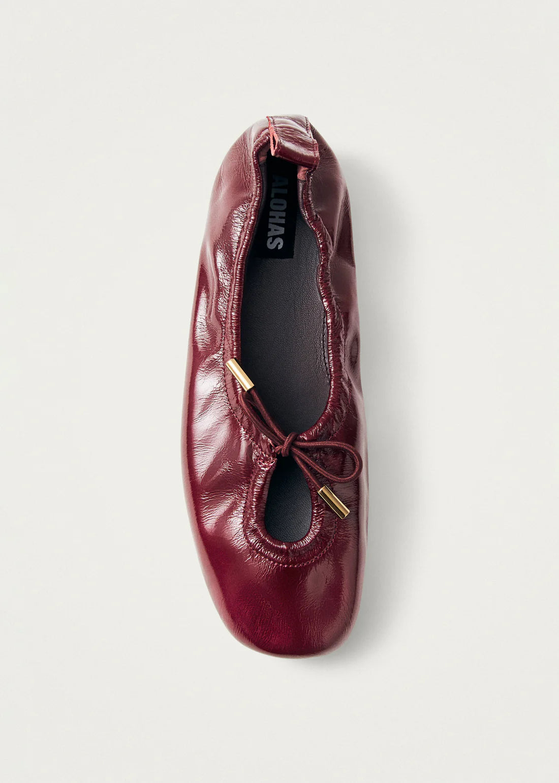 Rosalind Läderballerinasko - Onix Burgundy