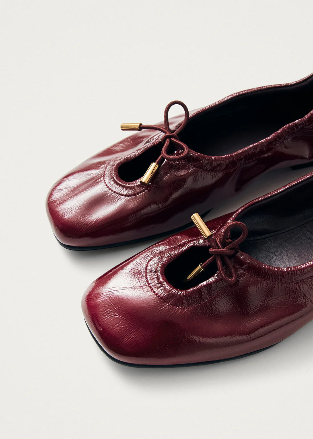 Rosalind Läderballerinasko - Onix Burgundy