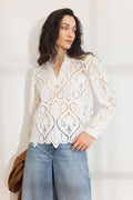 Amelia Blouse - Vit