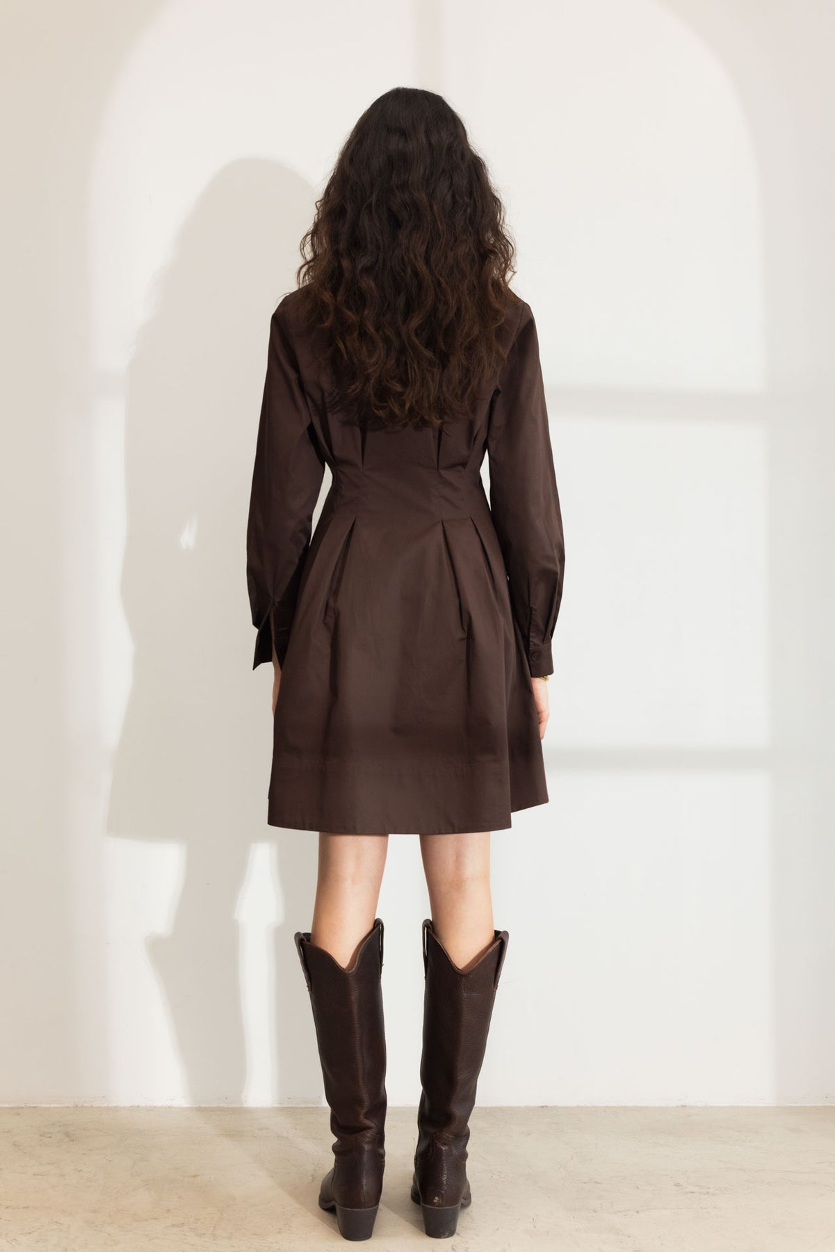Emira Dress - Brun