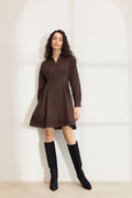 Emira Dress - Brun