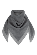 Triangle Scarf - Grey/Medium Grey