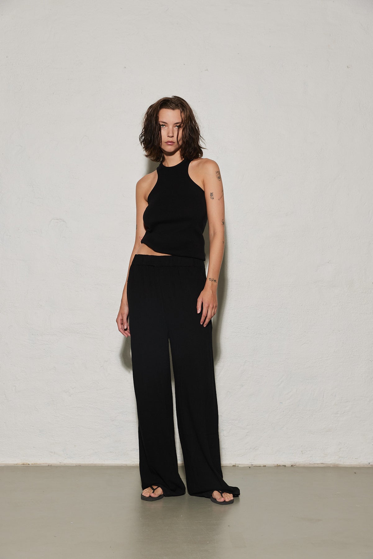 Port Alguer Pant - Black