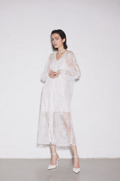 Cannes Lace - White