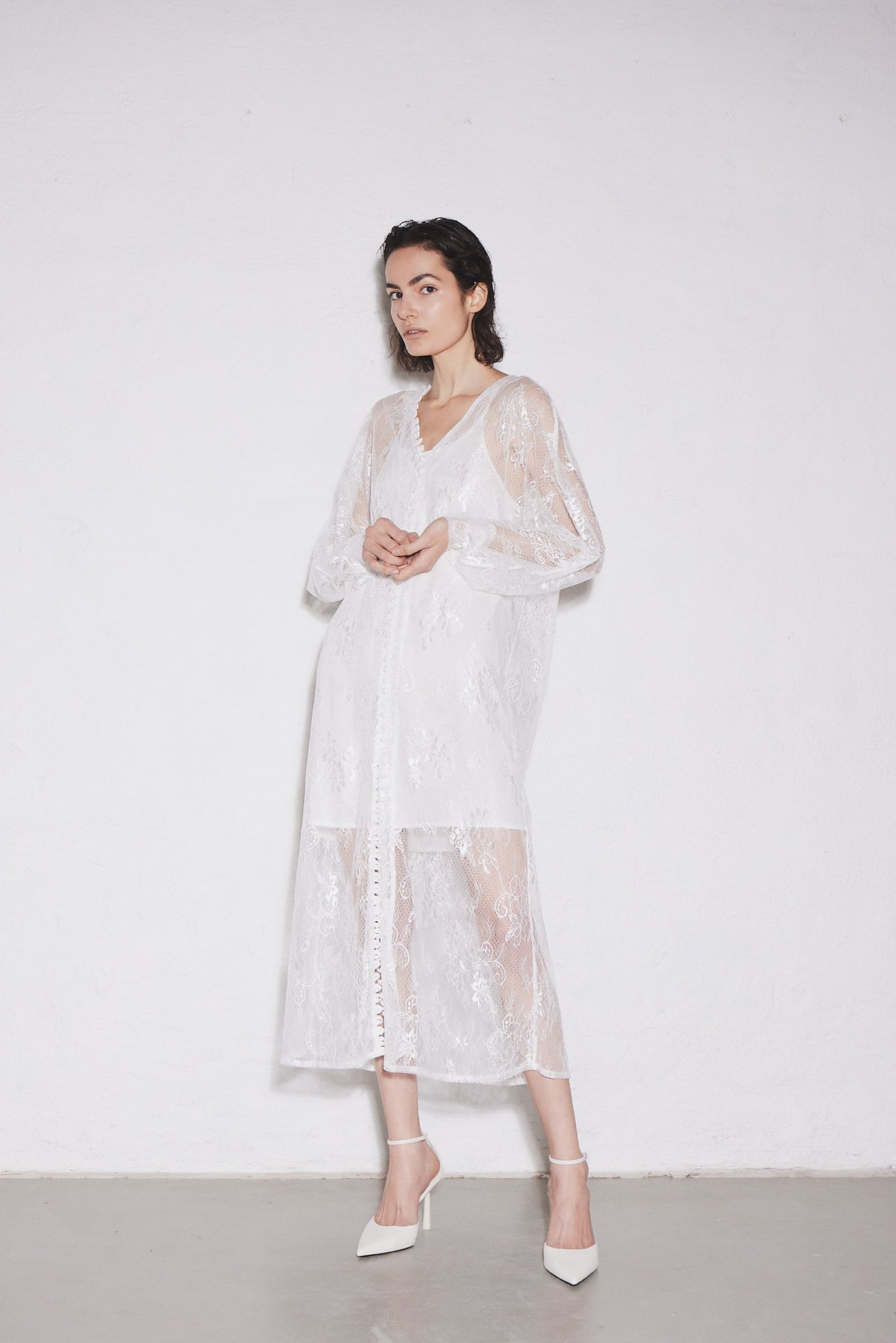 Cannes Lace - White