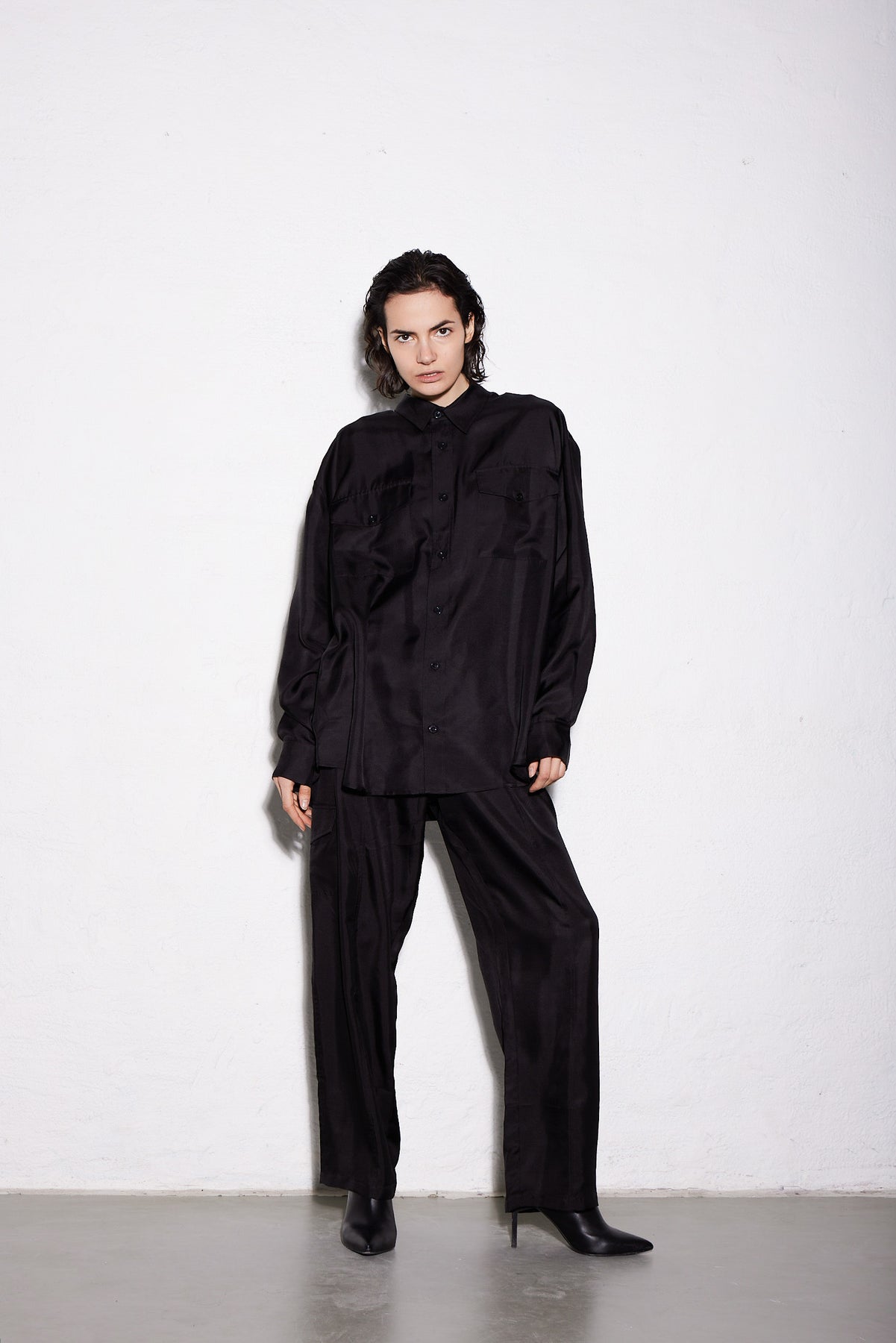 Bolé Pant Silk - Black