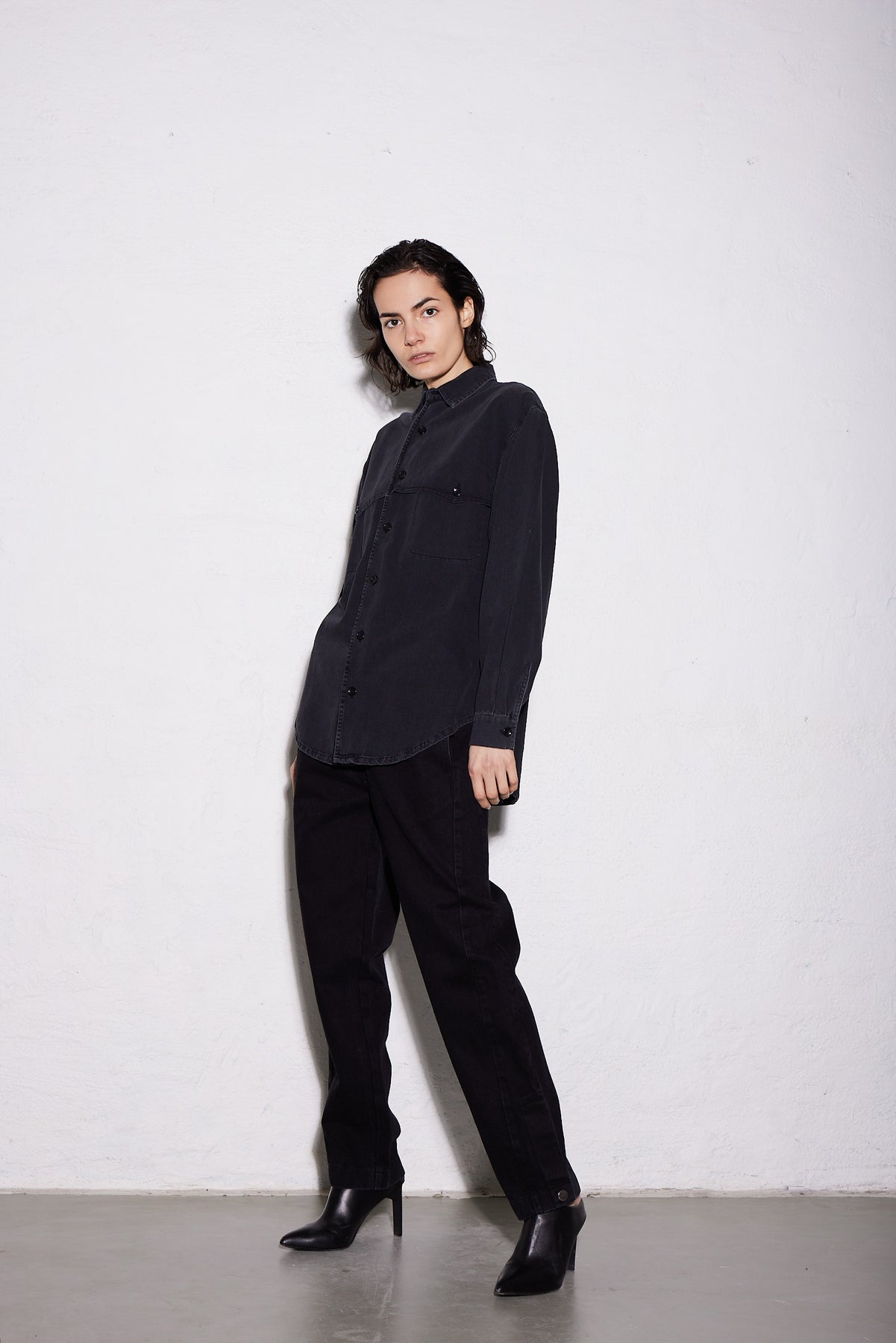 Sydney Shirt - Washed Black
