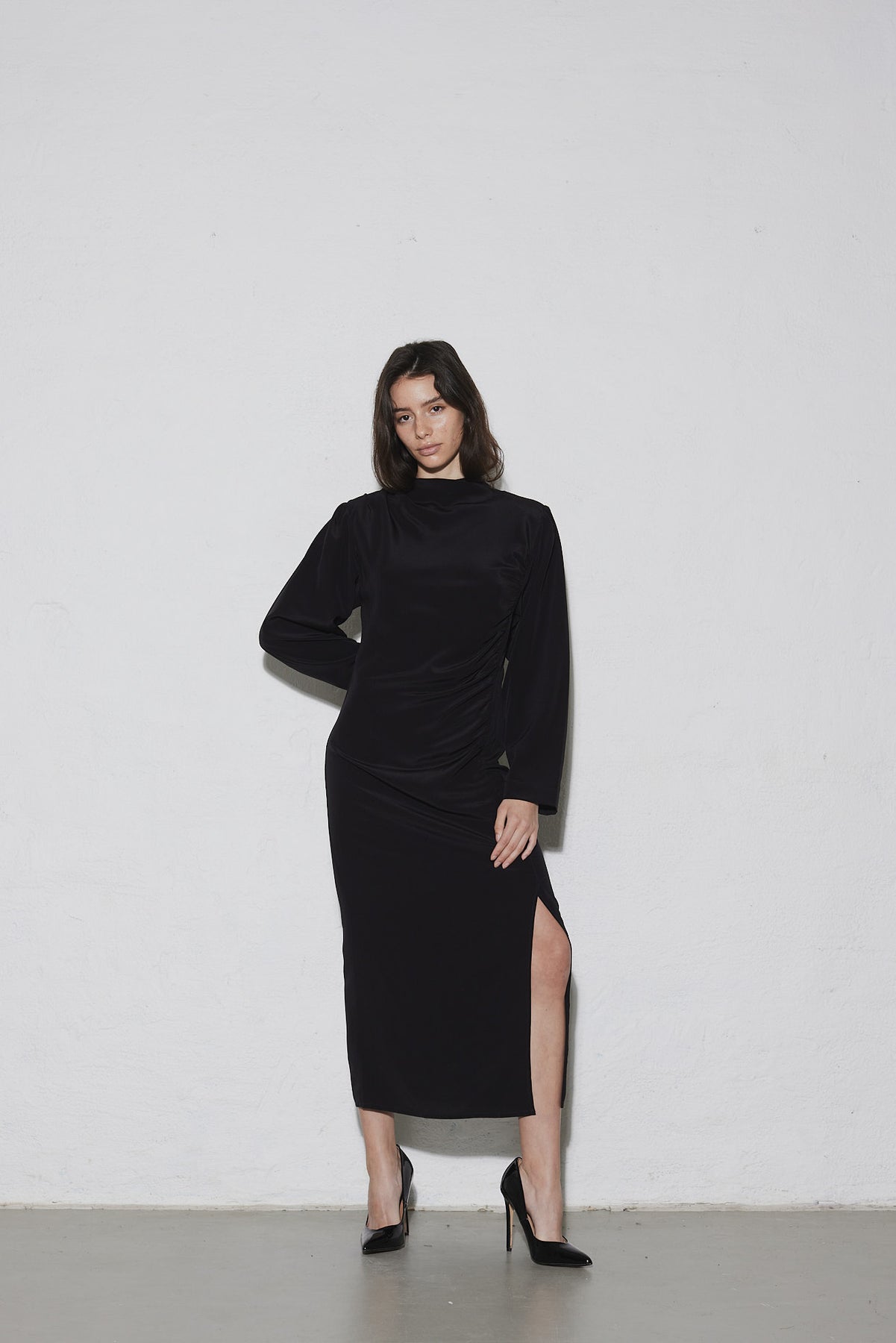 Jet Dress Long - Black
