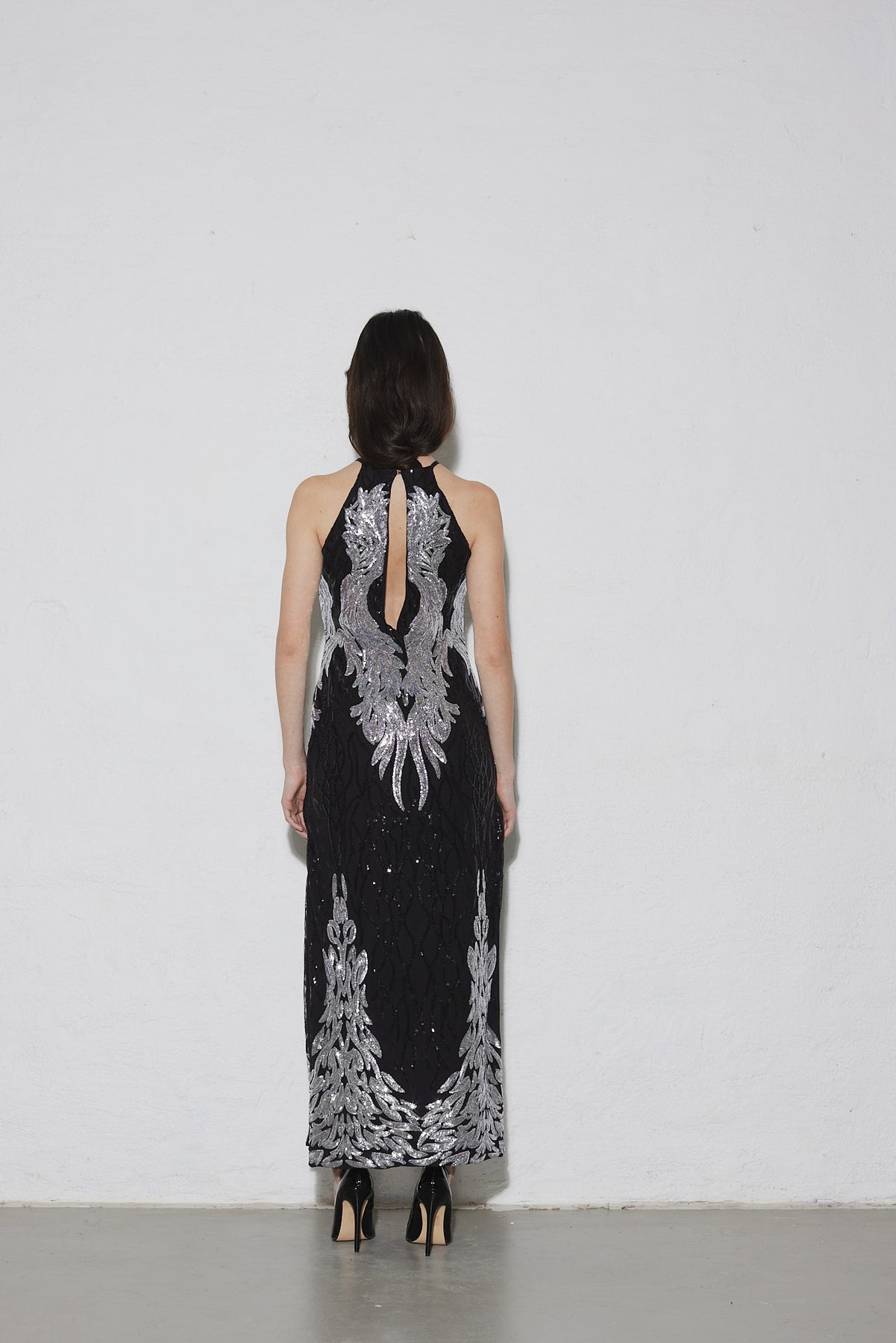 Famous Dress - Black/Silver