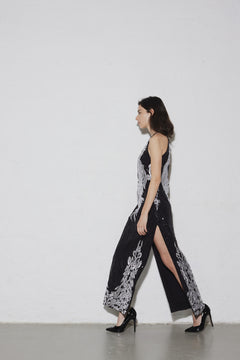 Famous Dress - Black/Silver