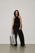 Bay Bag - Vit / Svart