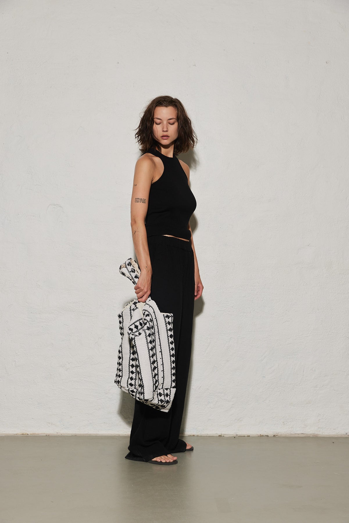 Bay Bag - Vit / Svart