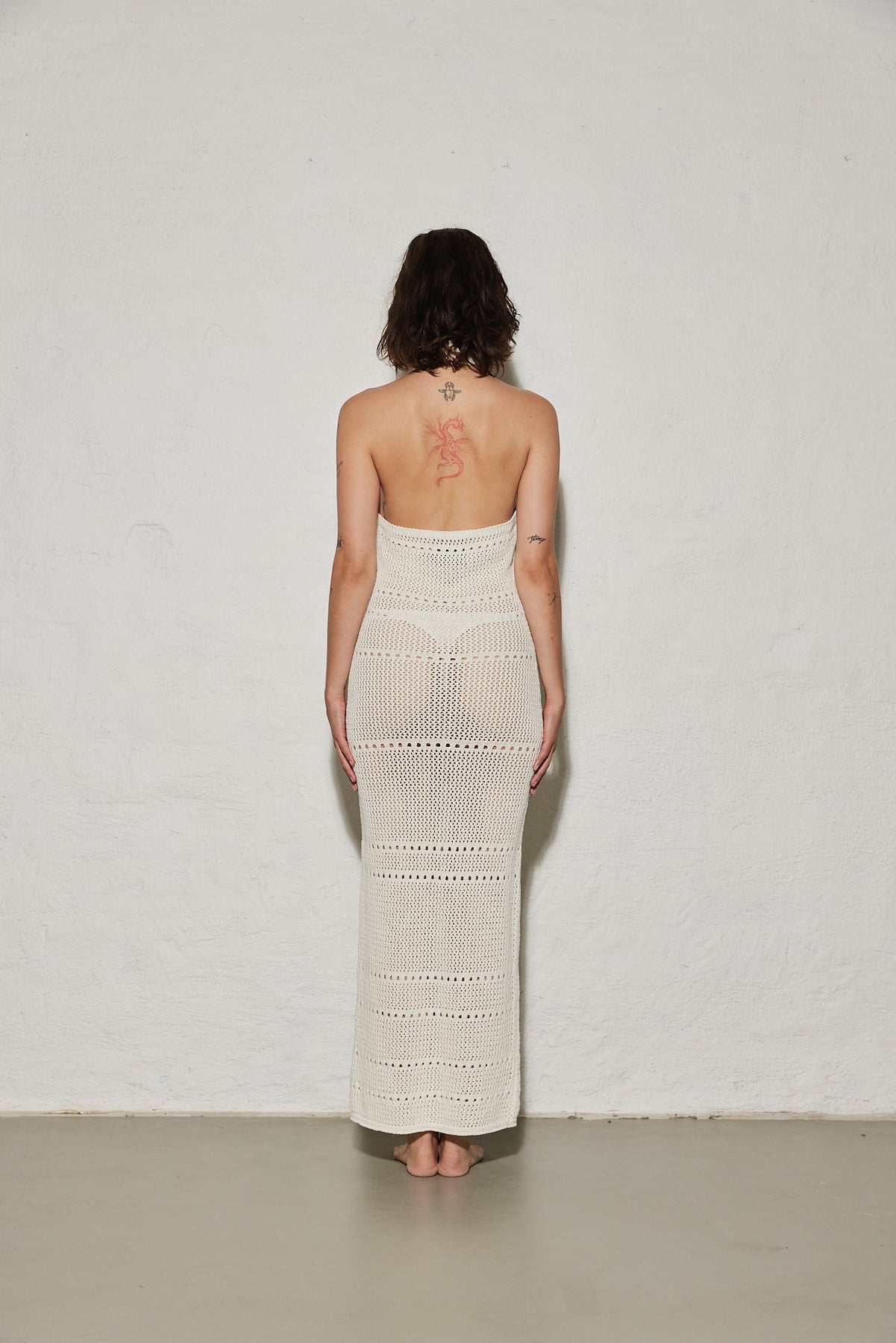 Glastonbury Dress - Krämvit