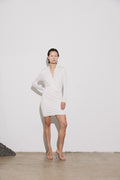 Opening Dress Short - Vit