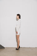Opening Dress Short - Vit