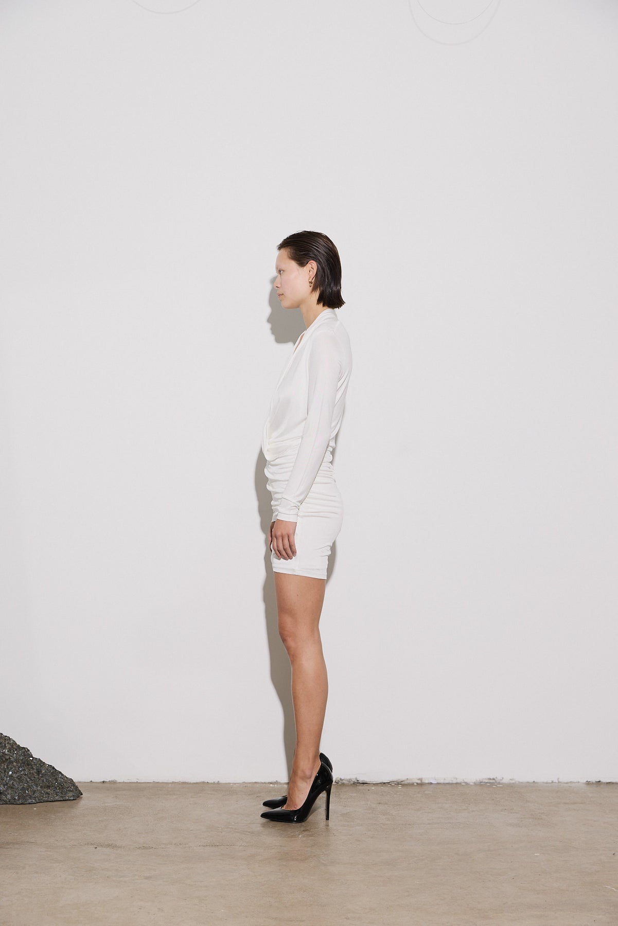 Opening Dress Short - Vit