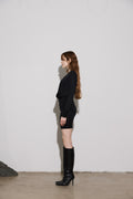 Envelope1976 Opening Dress Short - Svart