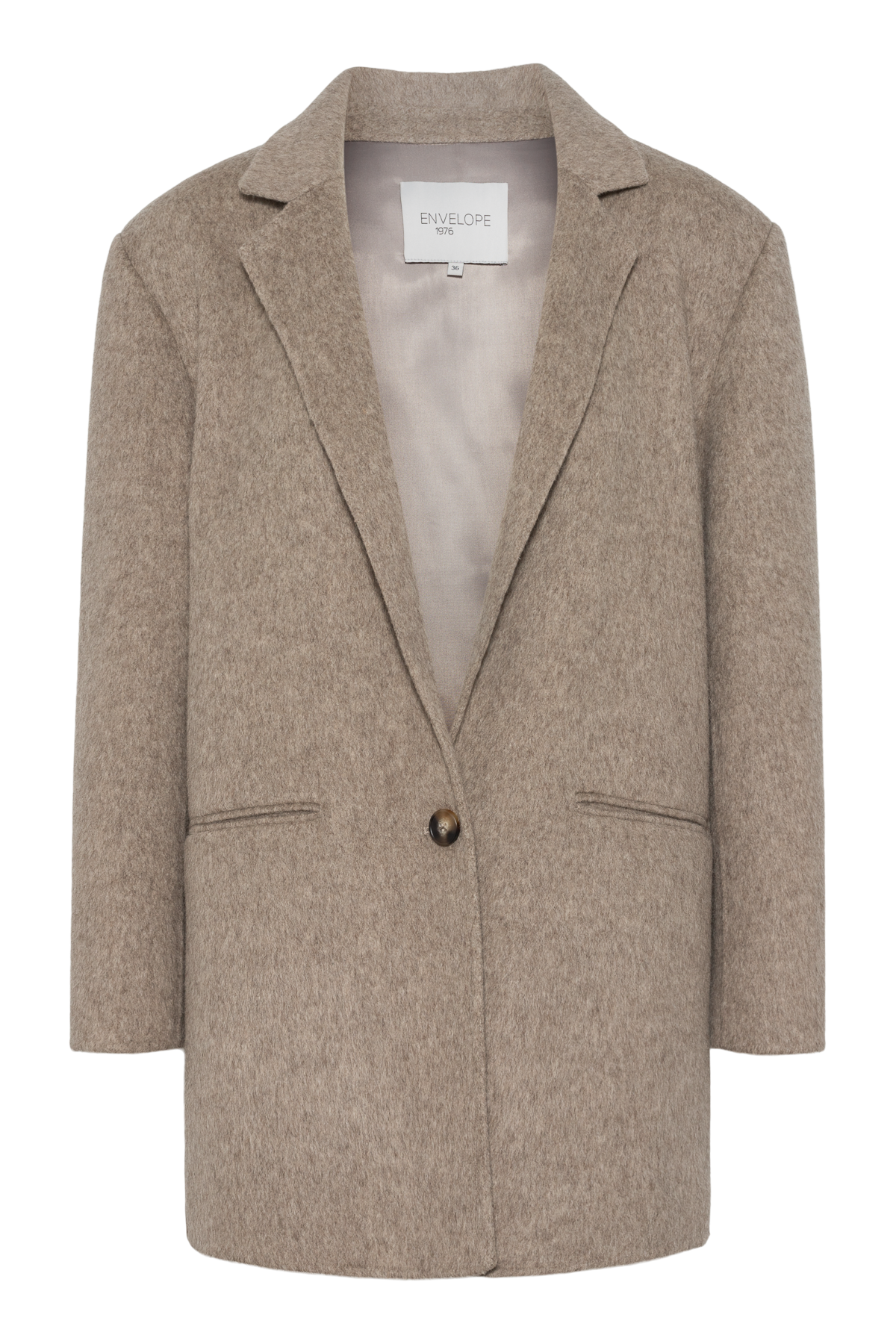 Form Jacket - Taupe Melange