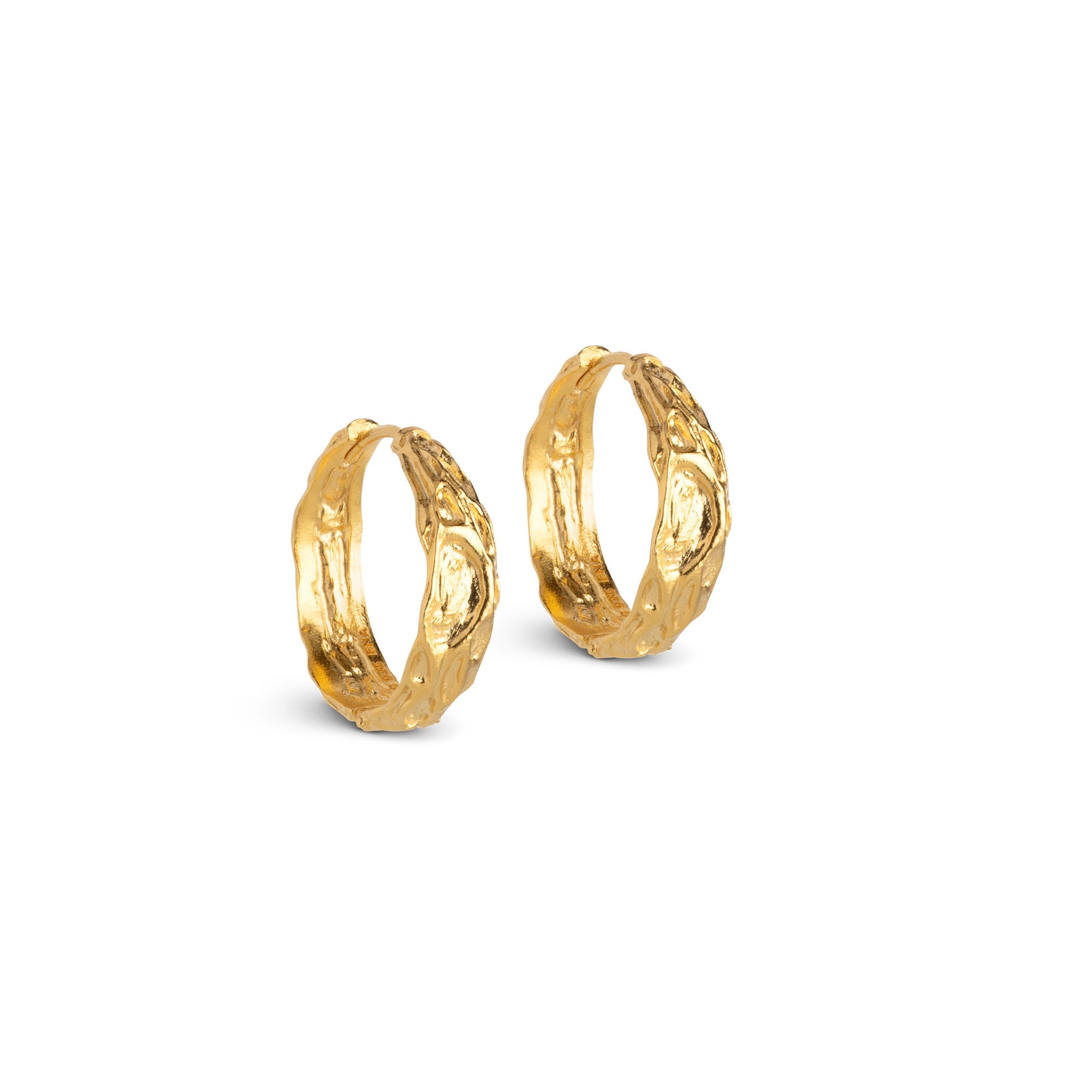 Nela Hoops 20MM - Guld