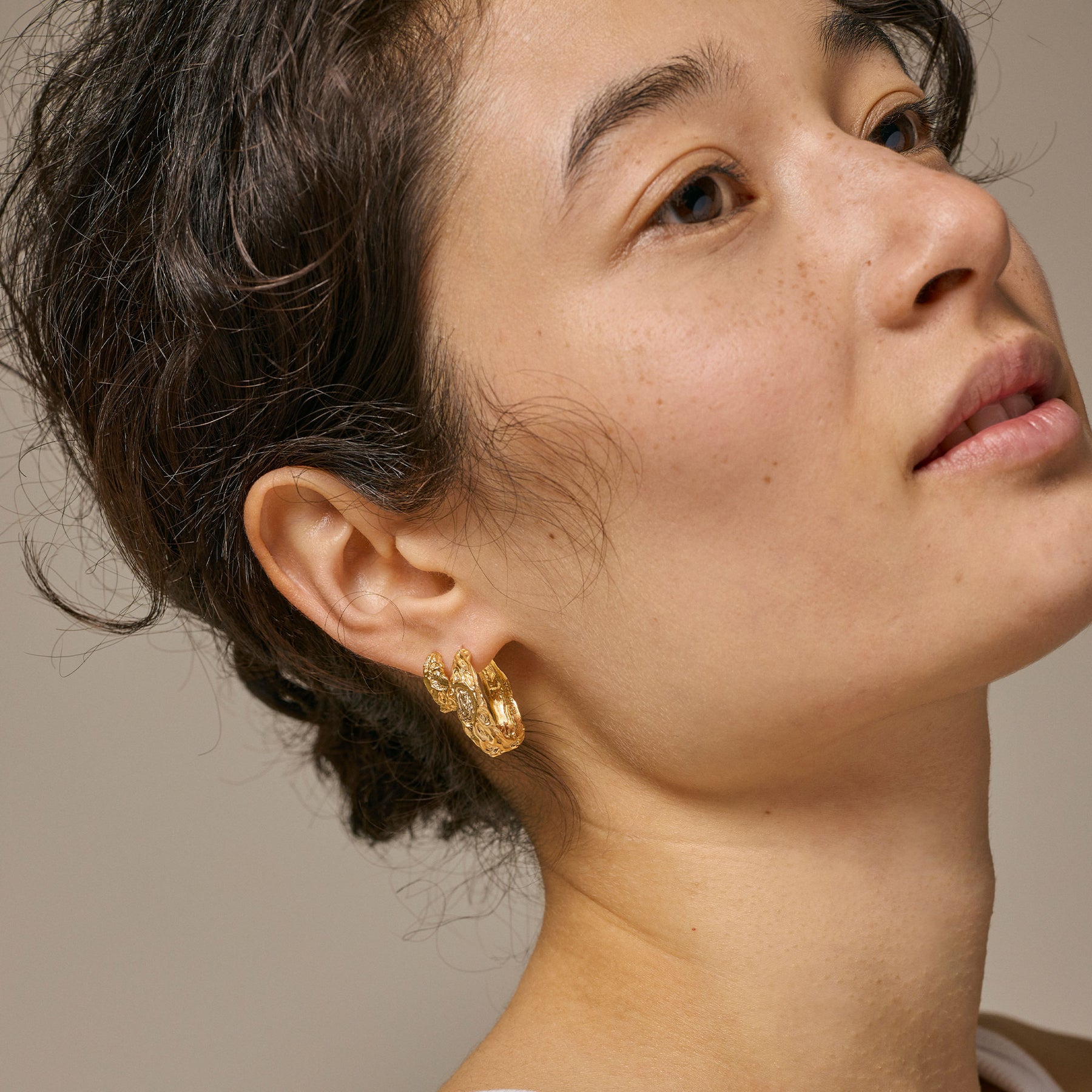 Nela Hoops 20MM - Guld