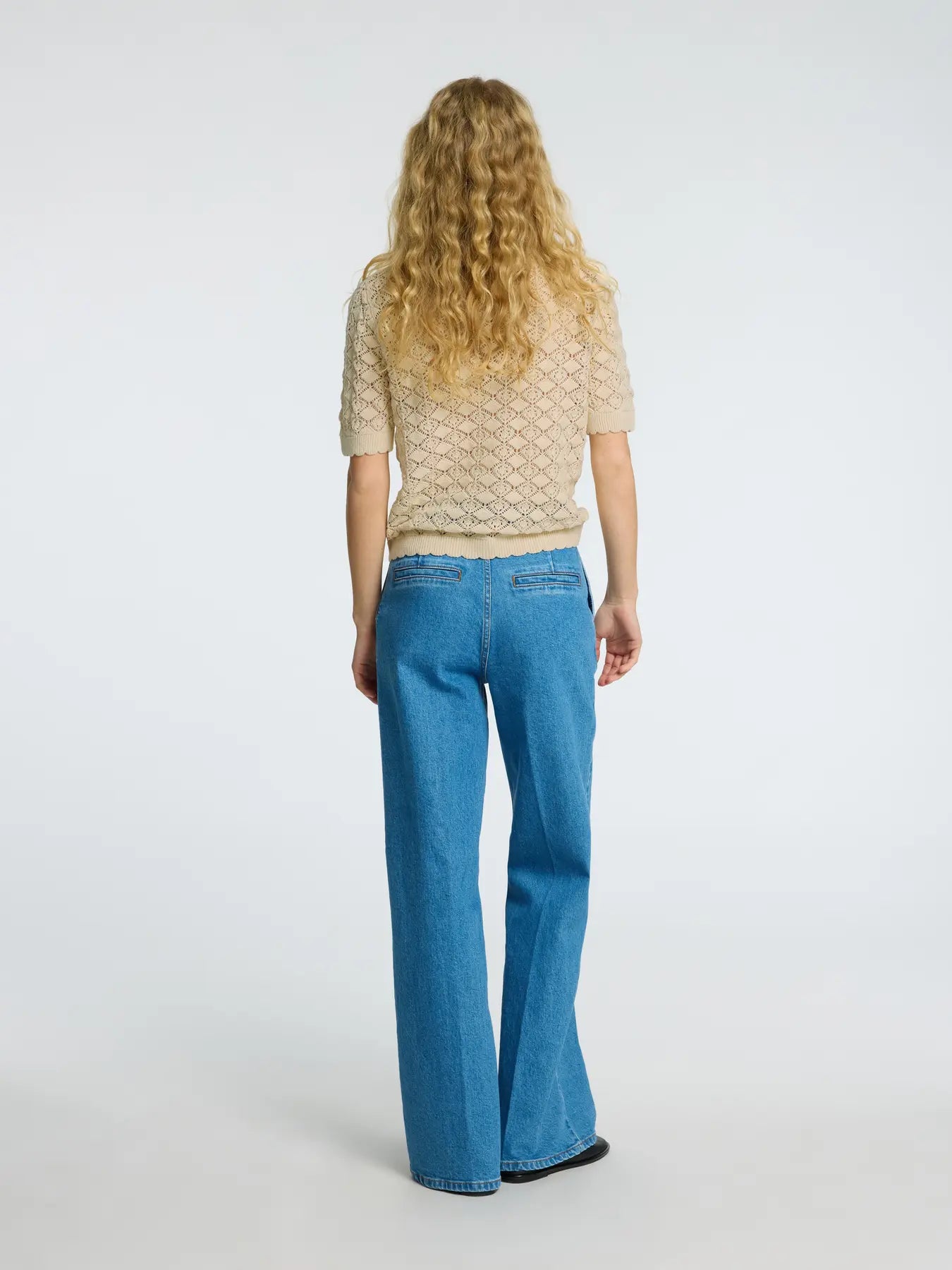 Sofia 2/4 Knit Kofta - Birch