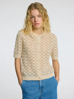 Sofia 2/4 Knit Cardigan - Birch