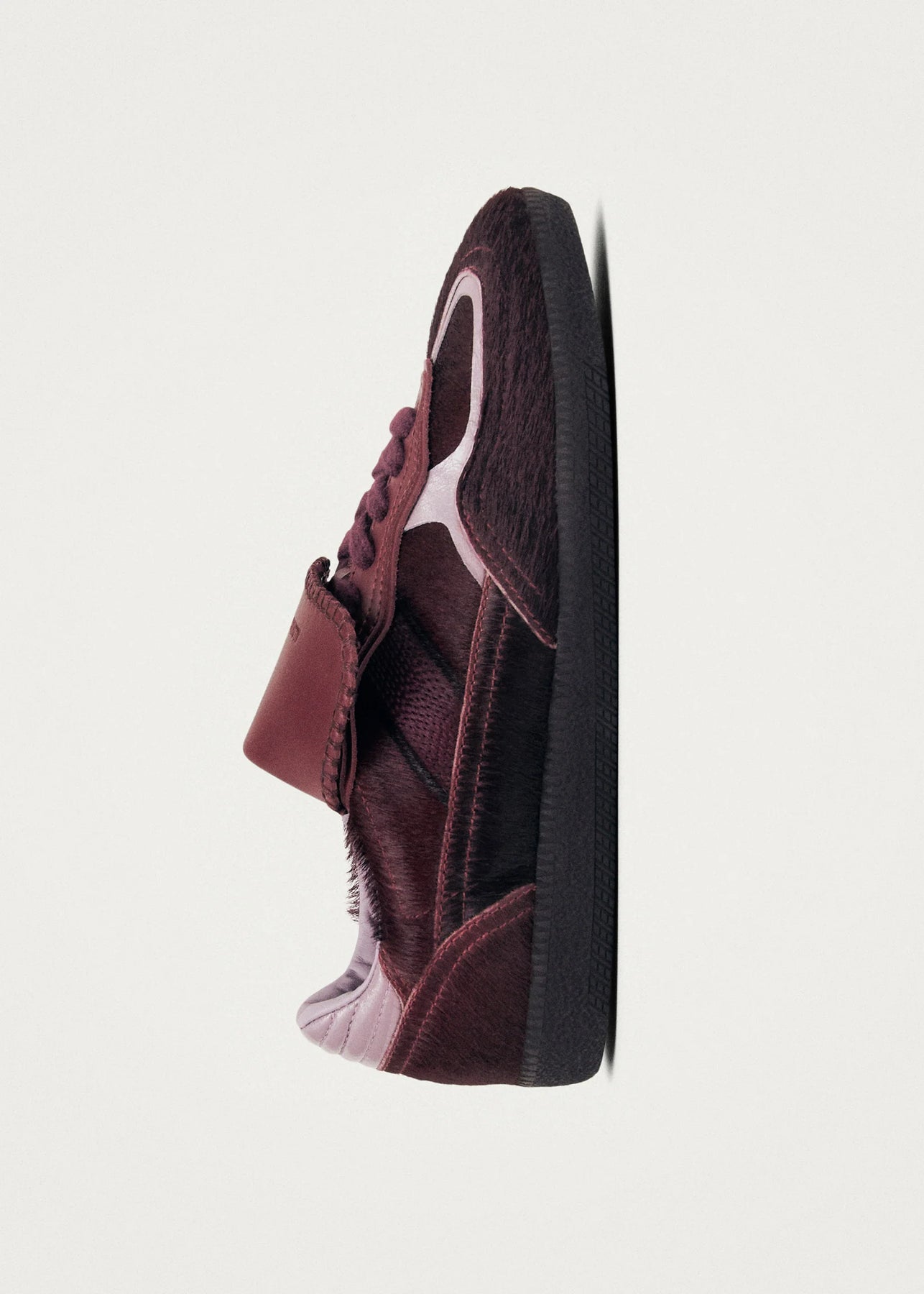 TB.490 Club Leather Sneakers - Soft Burgundy