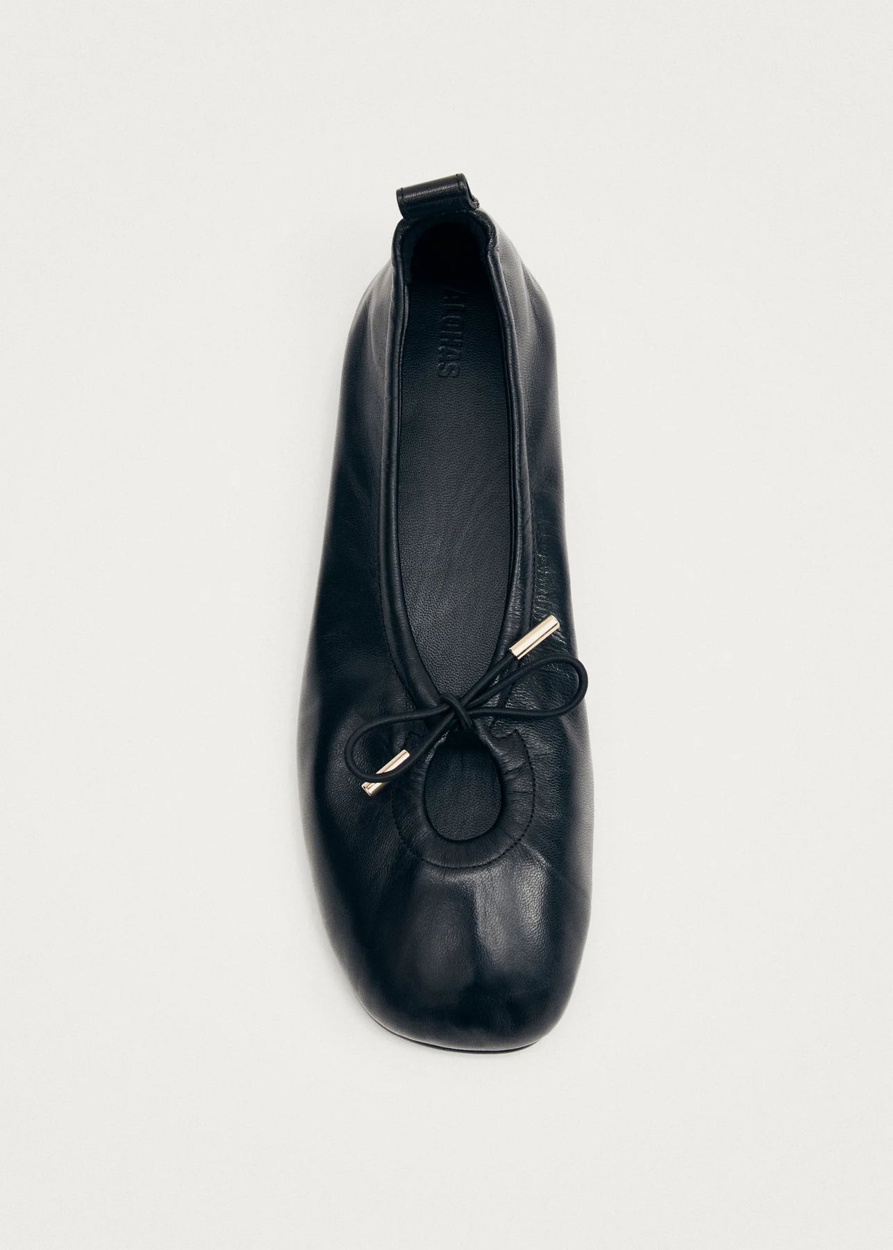 Rosalind Leather Ballet Flats - Svart