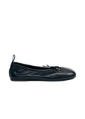 Rosalind Leather Ballet Flats - Svart