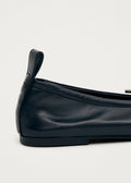 Rosalind Leather Ballet Flats - Svart
