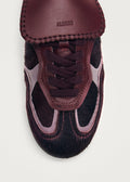 TB.490 Club Leather Sneakers - Soft Burgundy