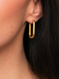 Edge Hoops - Guld