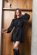 Sheena Dress - Dark Black