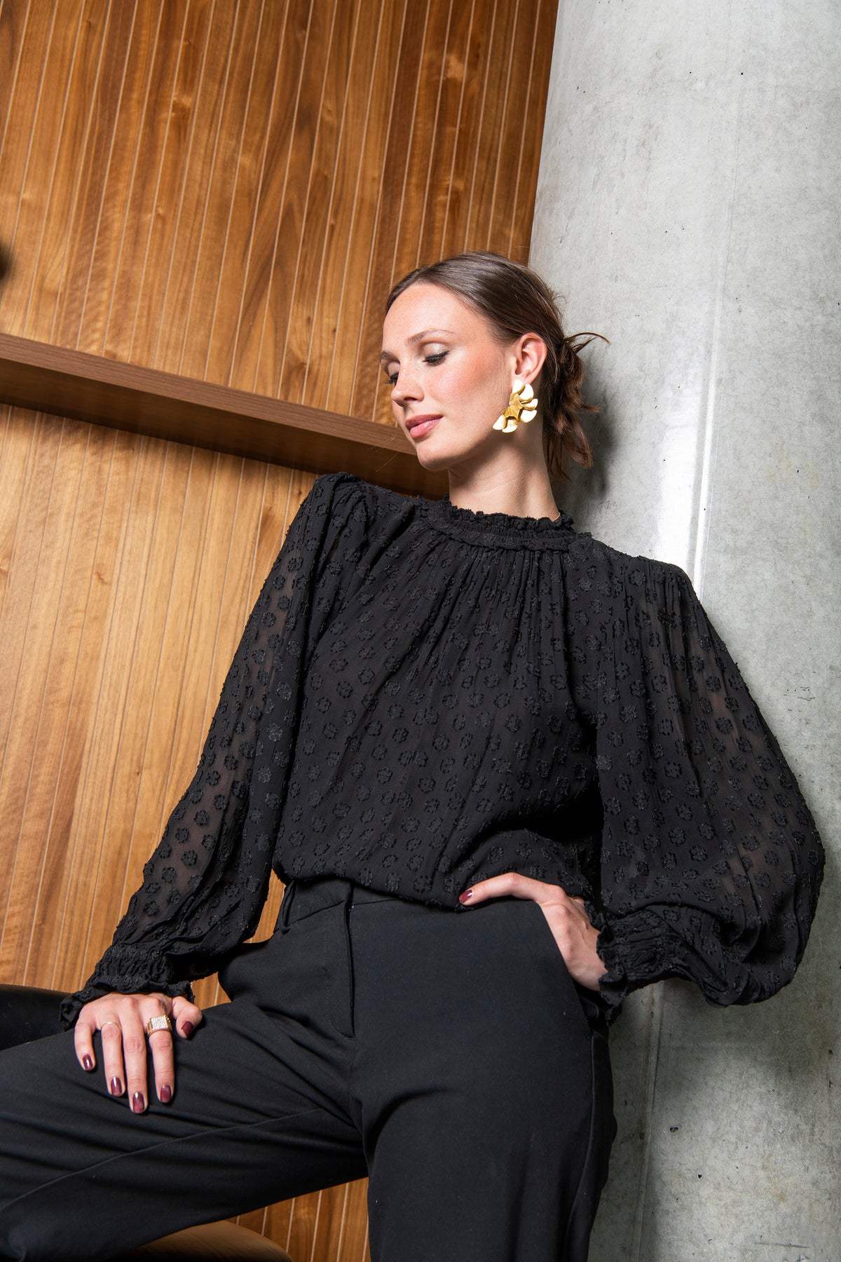 Amrita Blouse - Raven