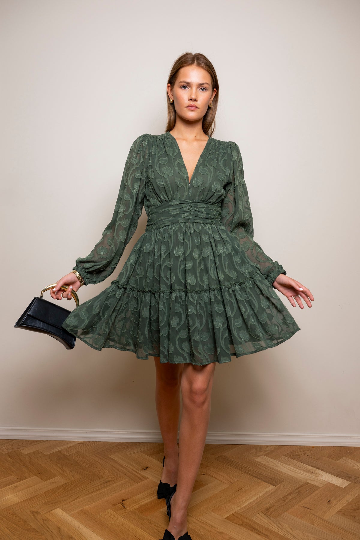 Noor Klänning - Luxe Green