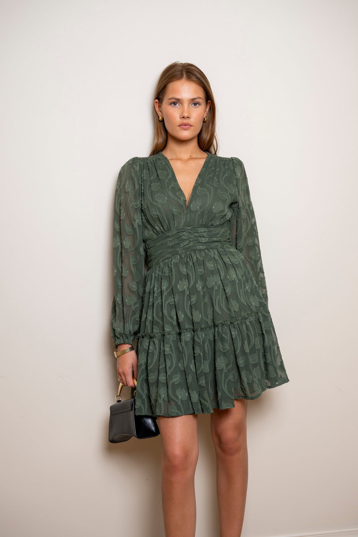 Noor Klänning - Luxe Green