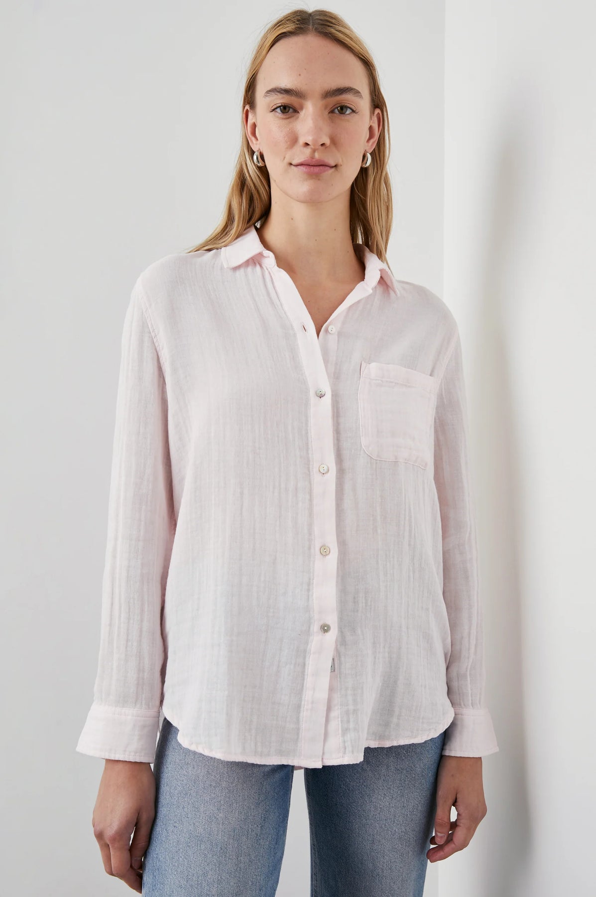 Ellis Shirt - Petal