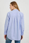 Elsa - Oxford White Stripe