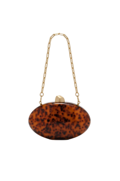 Eviana Clutch - Caramel Tortoise