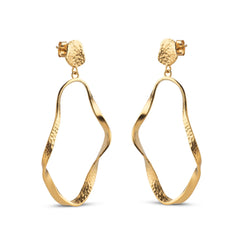 Aloma Large Earring - Gold